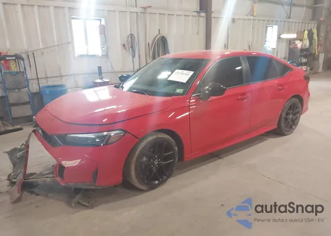 2025 Honda Civic Sport из США, поврежденный, VIN 2HGFE2F53SH503032